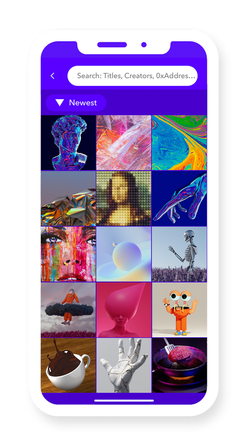 Metagallery - Make and Trade NFTs